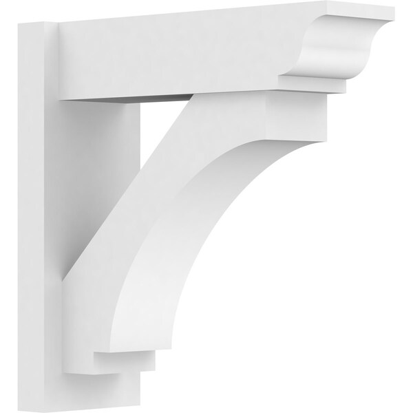Ekena Millwork Imperial Architectural Grade PVC Outlooker with Traditional Ends, 7"W X 20"D X 20"H OUTP07X20X20IMP01 - main